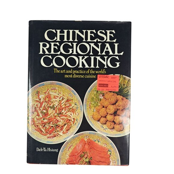 Chinese Regional Cooking Vintage Hardcover Cookbook Deh-Ta Hsiung Local Ethnic - Picture 1 of 7